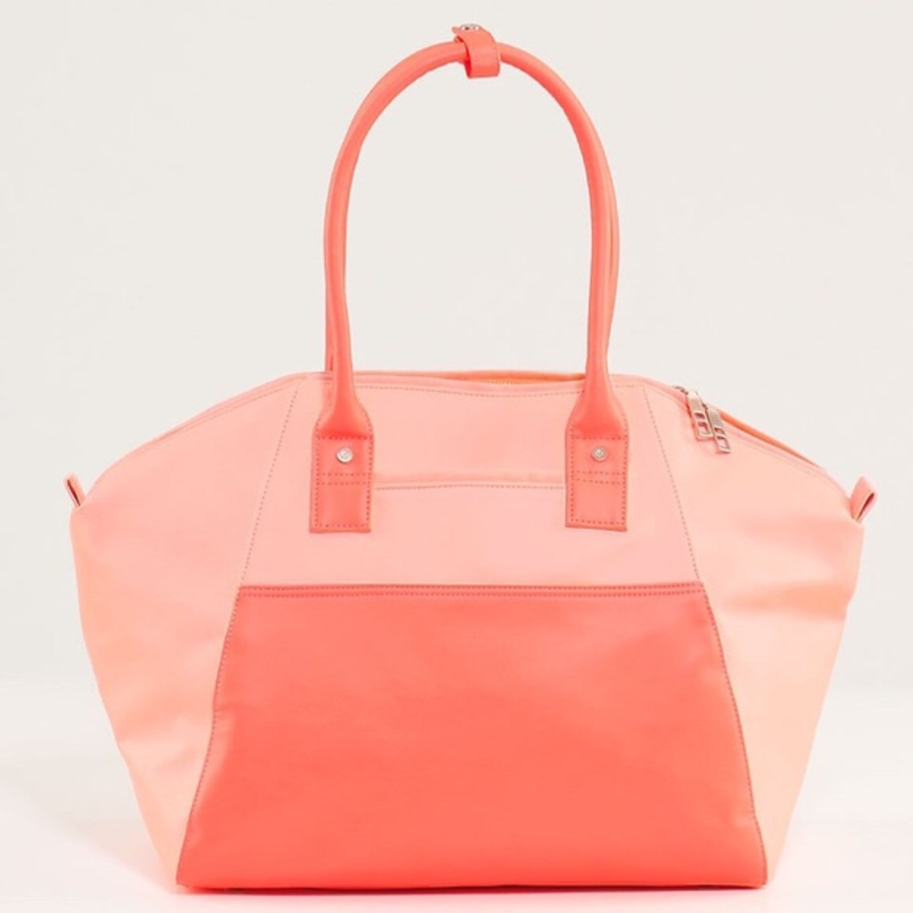 Lululemon Vinyasa to Vino Pink Yoga Tote Bag